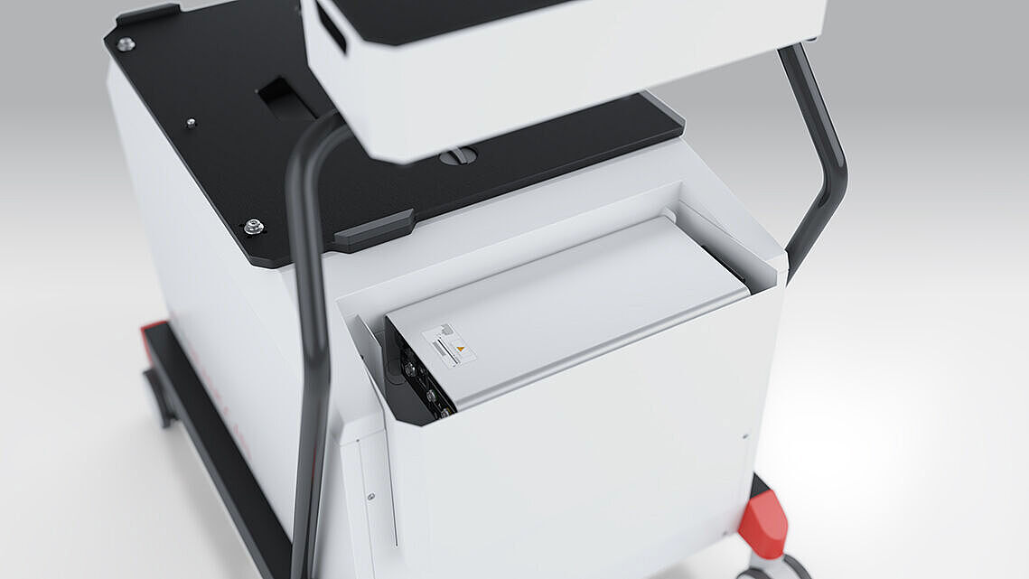 BEAMSCAN Mobilo compartments