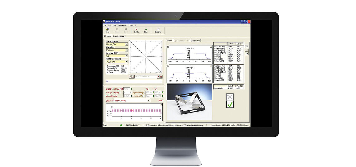 MultiCheck LINAC QC Software