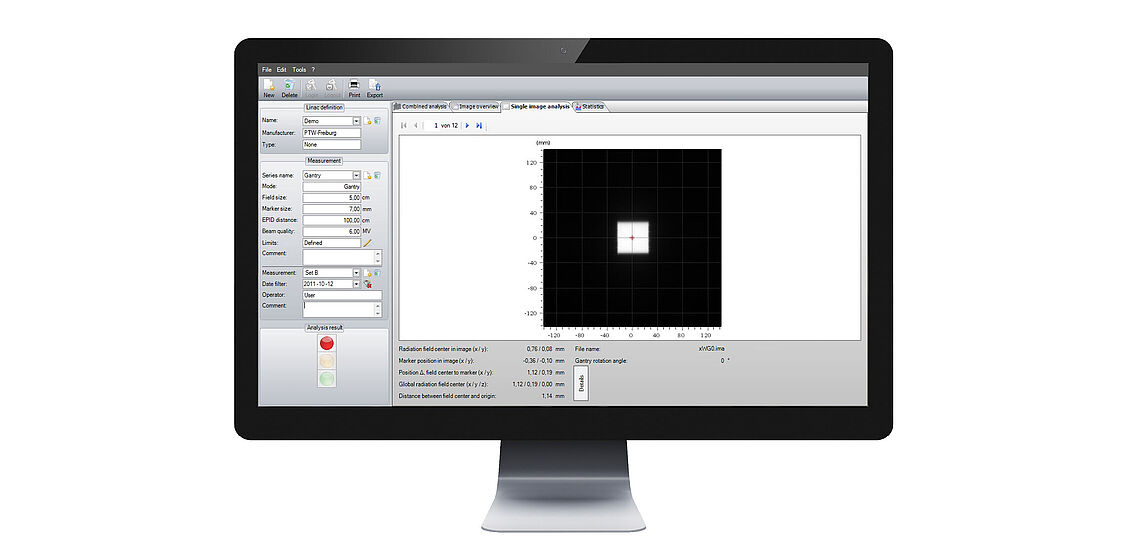 IsoCheck epid Isocenter QA Software
